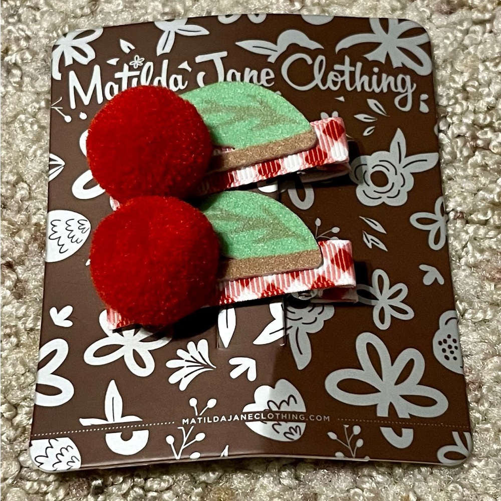 Matilda Jane Cherry Clip Set